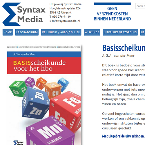 portfolio webdesignbureau website syntax media